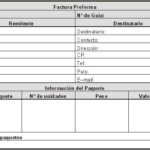 factura proforma